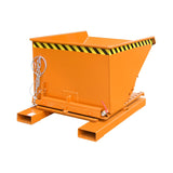 BAUER Südlohn Späne-Kippbehälter Typ S3S 600 RAL 2000 Gelborange - Art.-Nr. 4498-73-0000-1