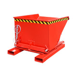 BAUER Südlohn Späne-Kippbehälter Typ S3S 600 RAL 3000 Feuerrot - Art.-Nr. 4498-73-0000-2