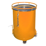 BAUER Südlohn Rundbehälter Typ RB 450 RAL 2000 Gelborange - Art.-Nr. 4507-01-0000-1