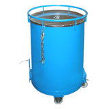 BAUER Südlohn Rundbehälter Typ RB 450 RAL 5012 Lichtblau - Art.-Nr. 4507-01-0000-3