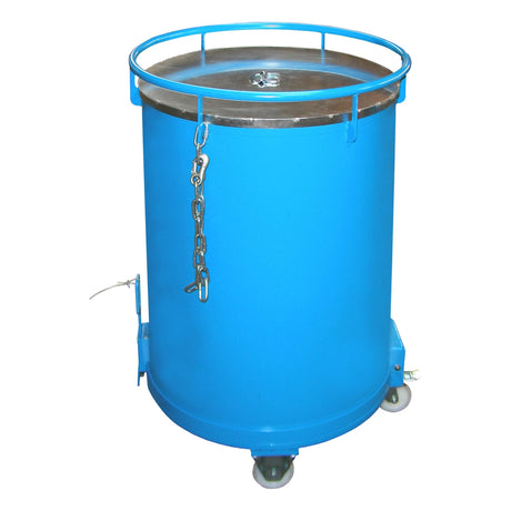 BAUER Südlohn Rundbehälter Typ RB 450 RAL 5012 Lichtblau - Art.-Nr. 4507-01-0000-3