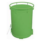 BAUER Südlohn Rundbehälter Typ RB 450 RAL 6011 Resedagrün - Art.-Nr. 4507-01-0000-4