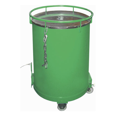 BAUER Südlohn Rundbehälter Typ RB 450 RAL 6011 Resedagrün - Art.-Nr. 4507-01-0000-4