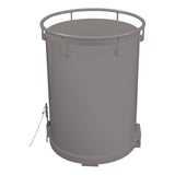 BAUER Südlohn Rundbehälter Typ RB 450 RAL 7005 Mausgrau - Art.-Nr. 4507-01-0000-5