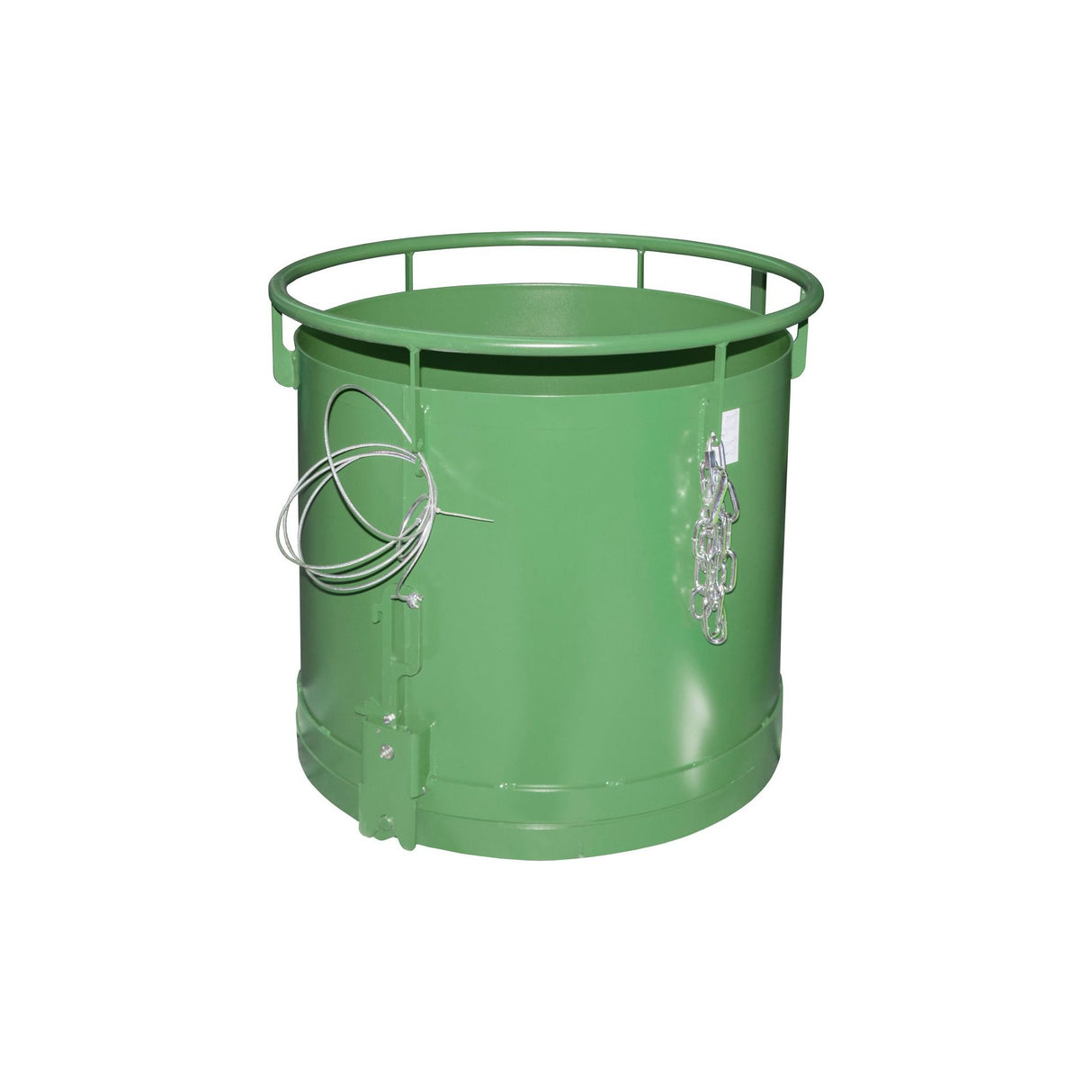 BAUER Südlohn Rundbehälter Typ RB 300 RAL 6011 Resedagrün - Art.-Nr. 4507-02-0000-4