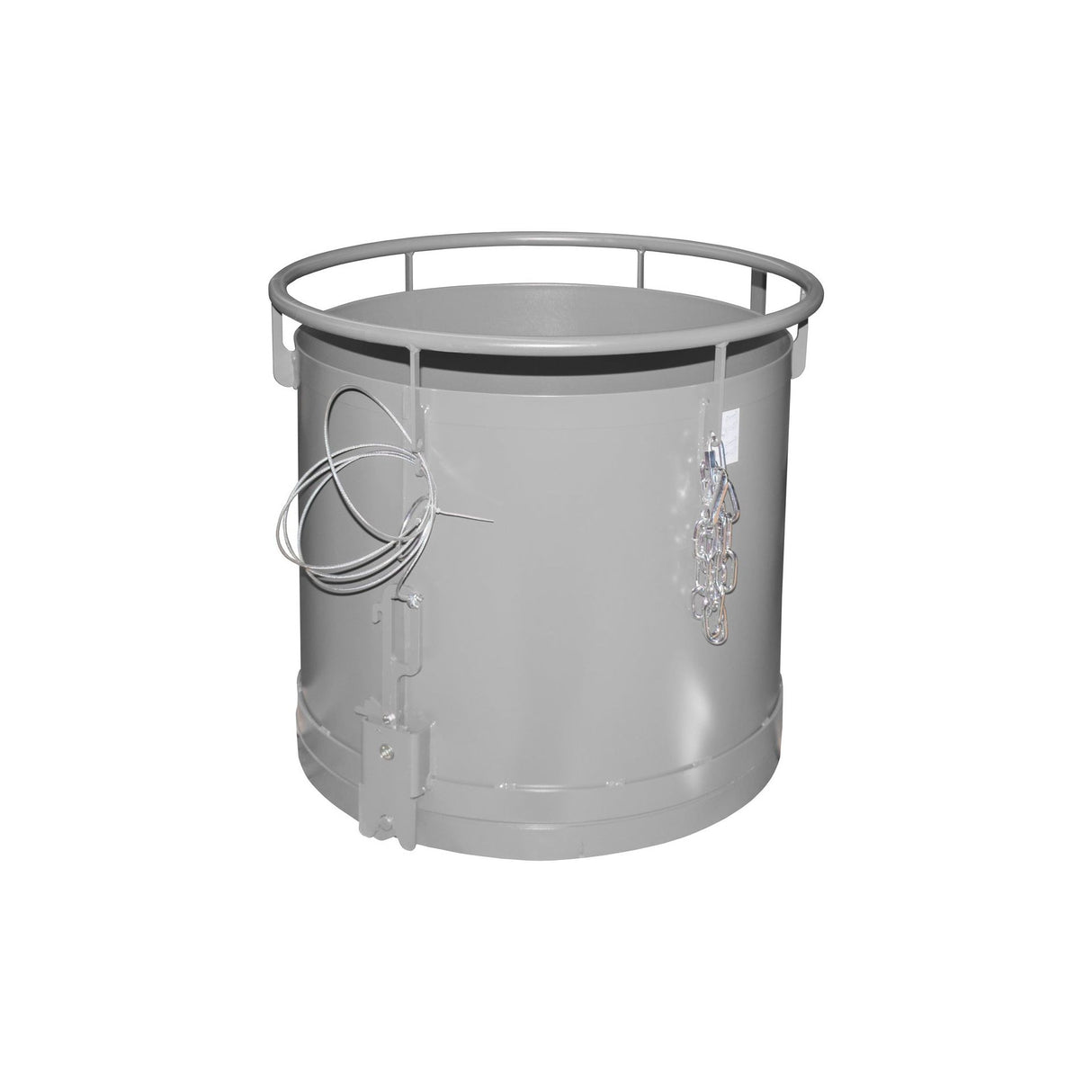 BAUER Südlohn Rundbehälter Typ RB 300 RAL 7005 Mausgrau - Art.-Nr. 4507-02-0000-5