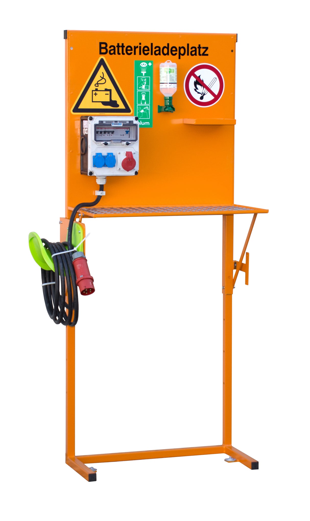 BAUER Südlohn Batterieladeplatz Typ BL 2 RAL 2000 Gelborange - Art.-Nr. 4510-02-0000-1