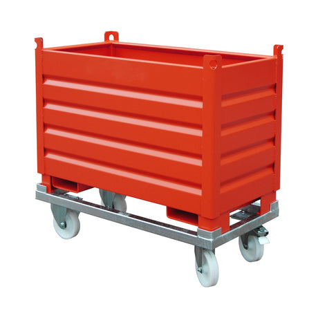 BAUER Südlohn Sammelbehälter-System Typ SBS 500 RAL 3000 Feuerrot - Art.-Nr. 4511-01-0000-2