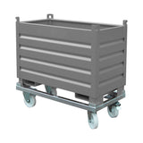 BAUER Südlohn Sammelbehälter-System Typ SBS 500 RAL 7005 Mausgrau - Art.-Nr. 4511-01-0000-5