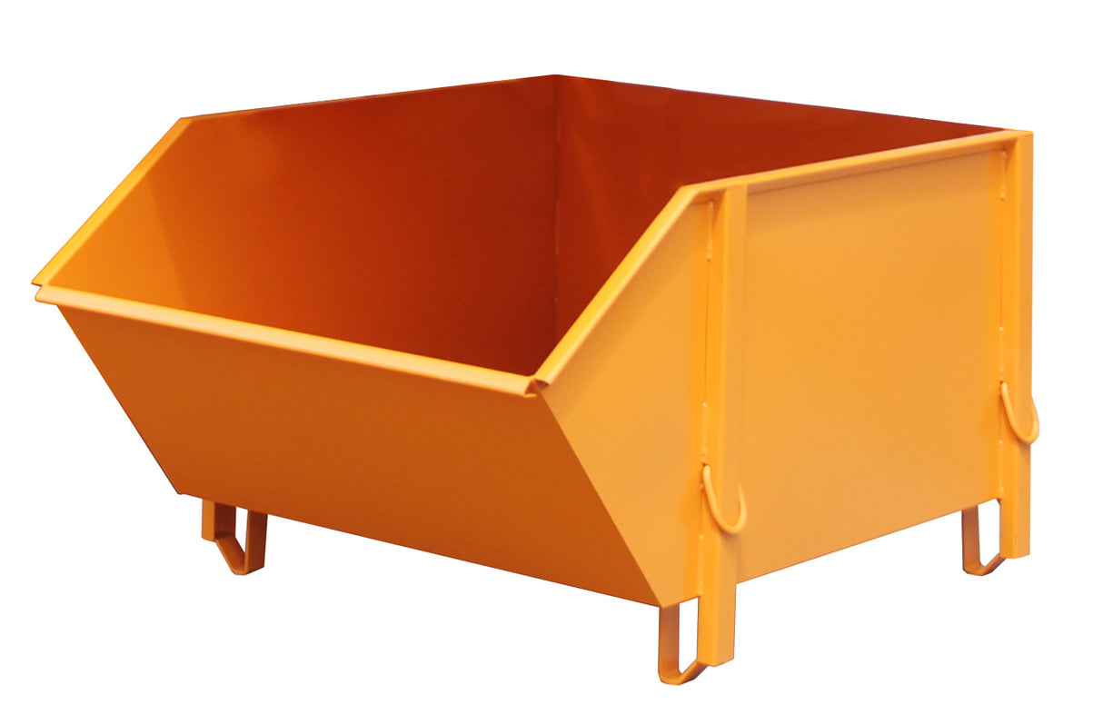 BAUER Südlohn Baustoffbehälter Typ BBG 100 RAL 2000 Gelborange - Art.-Nr. 4511-10-0000-1
