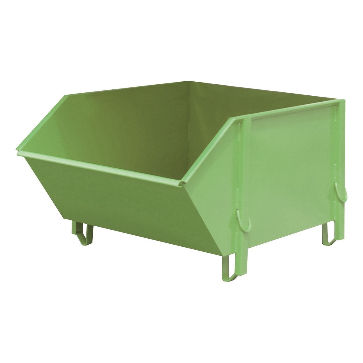 BAUER Südlohn Baustoffbehälter Typ BBG 100 RAL 6011 Resedagrün - Art.-Nr. 4511-10-0000-4