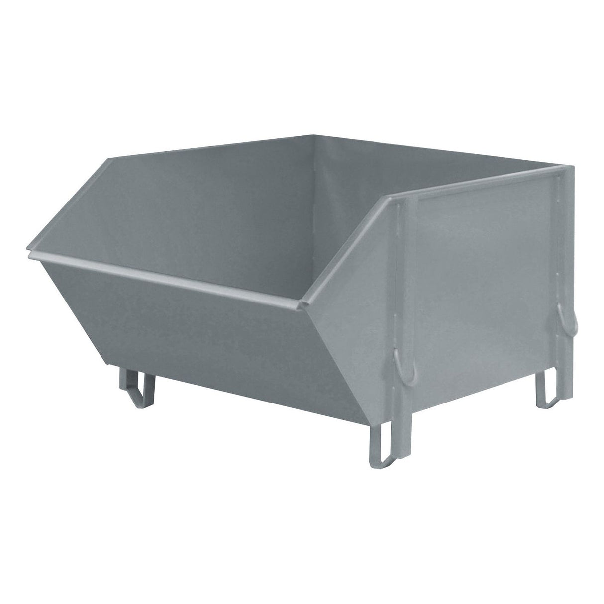 BAUER Südlohn Baustoffbehälter Typ BBG 100 RAL 7005 Mausgrau - Art.-Nr. 4511-10-0000-5