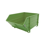 BAUER Südlohn Baustoffbehälter Typ BBK 100 RAL 6011 Resedagrün - Art.-Nr. 4511-20-0000-4