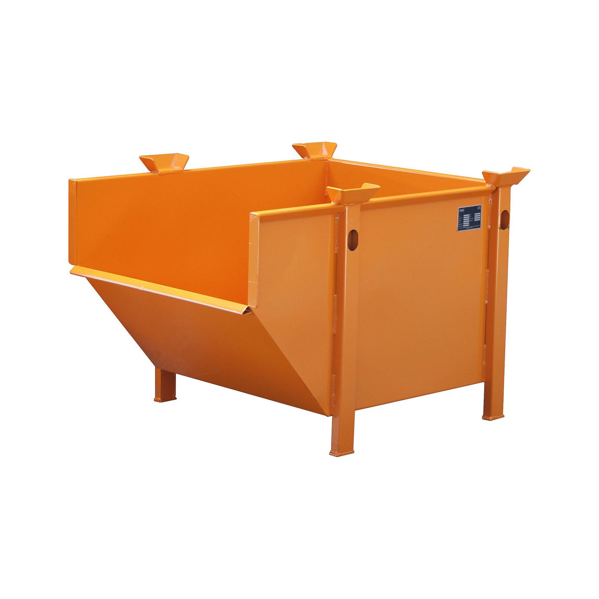 BAUER Südlohn Materialbehälter Typ BBM 500 RAL 2000 Gelborange - Art.-Nr. 4511-30-0000-1