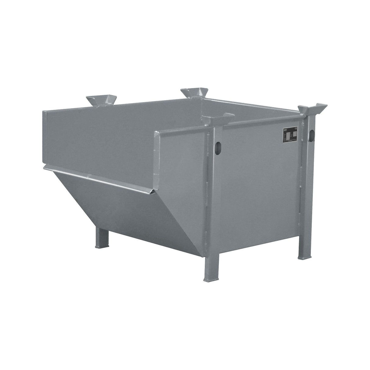 BAUER Südlohn Materialbehälter Typ BBM 500 RAL 7005 Mausgrau - Art.-Nr. 4511-30-0000-5