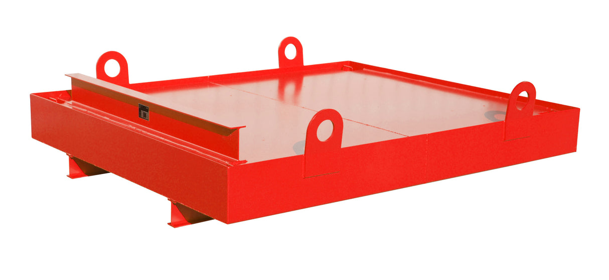 BAUER Südlohn Containerwanne Typ CW 1 RAL 3000 Feuerrot - Art.-Nr. 4513-01-0000-2