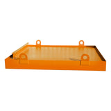 BAUER Südlohn Containerwanne Typ CW 2 RAL 2000 Gelborange - Art.-Nr. 4513-02-0000-1