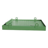 BAUER Südlohn Containerwanne Typ CW 2 RAL 6011 Resedagrün - Art.-Nr. 4513-02-0000-4