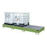 BAUER Südlohn Auffangwanne Typ AW 1000-3 RAL 6011 Resedagrün - Art.-Nr. 4518-17-0000-4