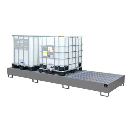 BAUER Südlohn Auffangwanne Typ AW 1000-3 RAL 7005 Mausgrau - Art.-Nr. 4518-17-0000-5