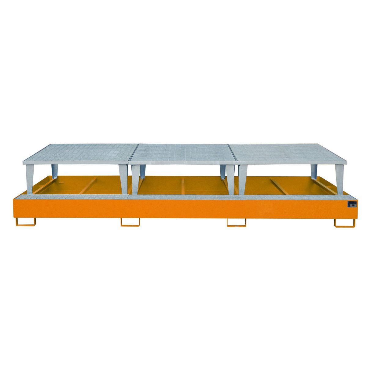 BAUER Südlohn Auffangwanne Typ AWA 1000-3 RAL 2000 Gelborange - Art.-Nr. 4518-20-0000-1