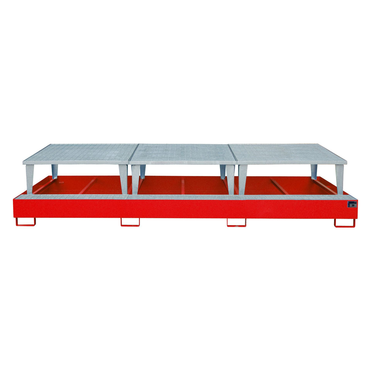 BAUER Südlohn Auffangwanne Typ AWA 1000-3 RAL 3000 Feuerrot - Art.-Nr. 4518-20-0000-2