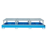 BAUER Südlohn Auffangwanne Typ AWA 1000-3 RAL 5012 Lichtblau - Art.-Nr. 4518-20-0000-3