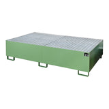 BAUER Südlohn Regalwanne Typ RW-GR 2200-2 RAL 6011 Resedagrün - Art.-Nr. 4518-51-0000-4