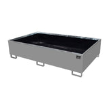 BAUER Südlohn Regalwanne mit PE-Einsatz PE Typ RW 2200-2 PE RAL 7005 Mausgrau - Art.-Nr. 4518-61-0000-5