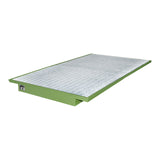 BAUER Südlohn Einhängewanne Typ EHW 2200 RAL 6011 Resedagrün - Art.-Nr. 4518-65-0000-4