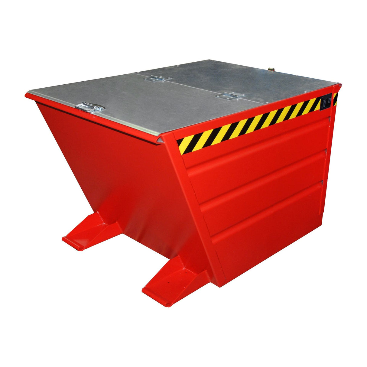 BAUER Südlohn Kippbehälter Typ VG 550 RAL 3000 Feuerrot - Art.-Nr. 4535-01-0000-2