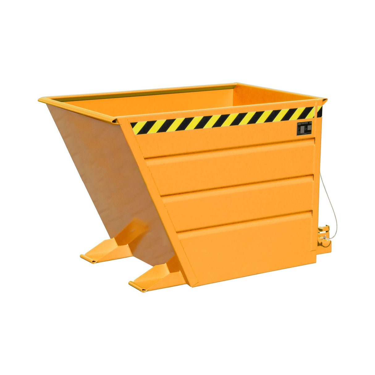 BAUER Südlohn Kippbehälter Typ VG 700 RAL 2000 Gelborange - Art.-Nr. 4535-02-0000-1