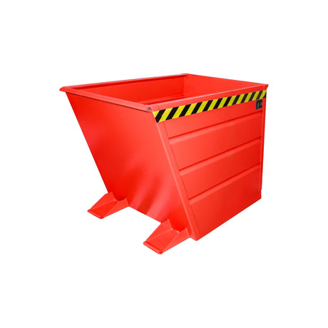 BAUER Südlohn Kippbehälter Typ VG 700 RAL 3000 Feuerrot - Art.-Nr. 4535-02-0000-2