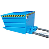 BAUER Südlohn Kippbehälter Typ VD 500 RAL 5012 Lichtblau - Art.-Nr. 4535-10-0000-3