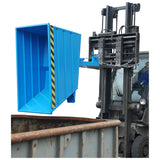 BAUER Südlohn Kippbehälter Typ VD 500 RAL 5012 Lichtblau - Art.-Nr. 4535-10-0000-3