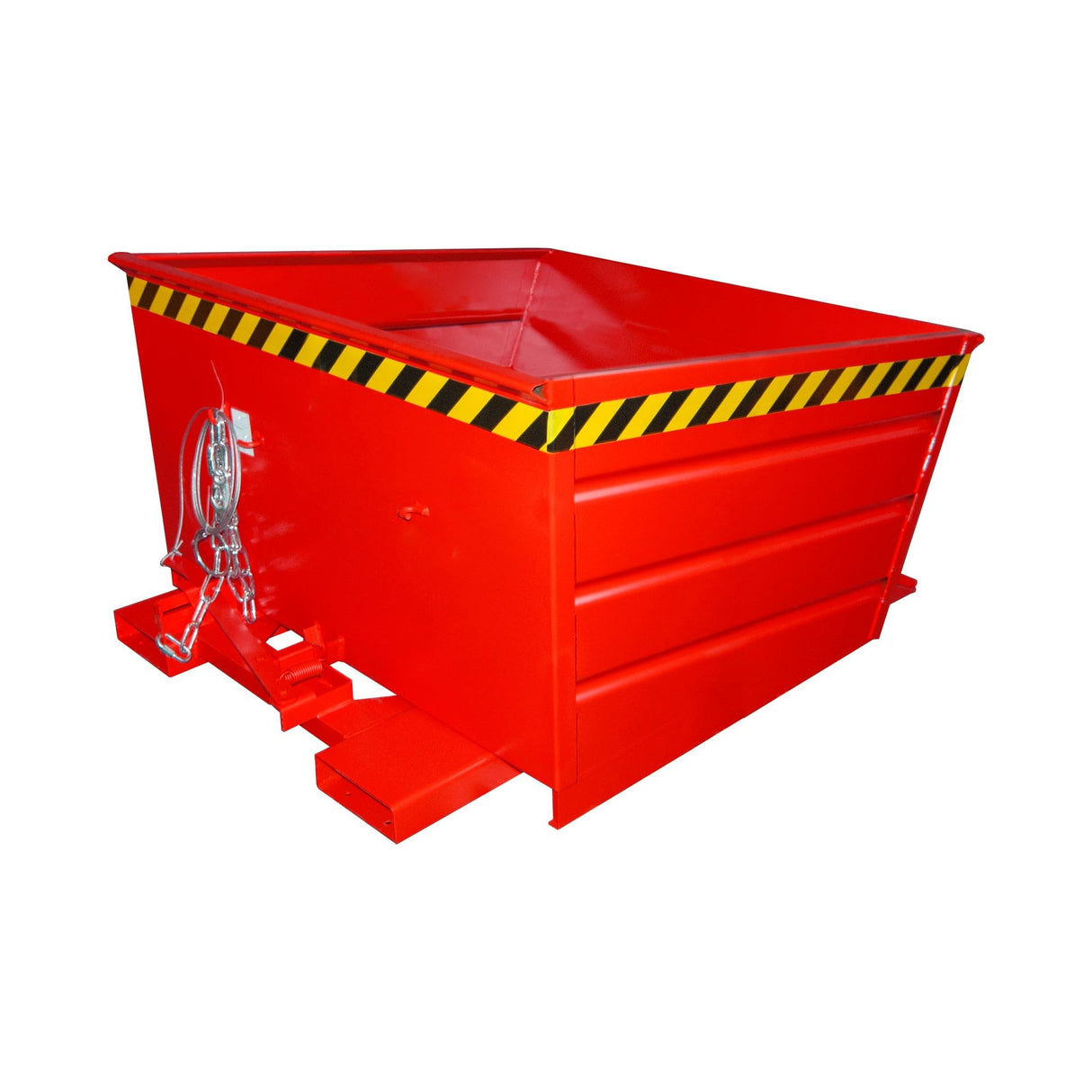 BAUER Südlohn Kippbehälter Typ VD 800 RAL 3000 Feuerrot - Art.-Nr. 4535-12-0000-2
