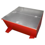 BAUER Südlohn Kippbehälter Typ VD 800 RAL 3000 Feuerrot - Art.-Nr. 4535-12-0000-2