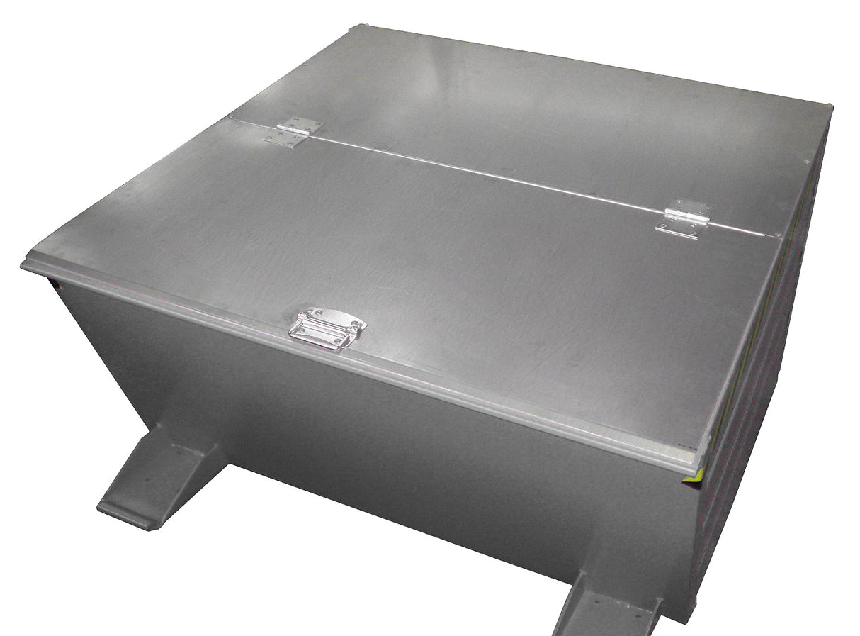 BAUER Südlohn Kippbehälter Typ VD 800 RAL 7005 Mausgrau - Art.-Nr. 4535-12-0000-5