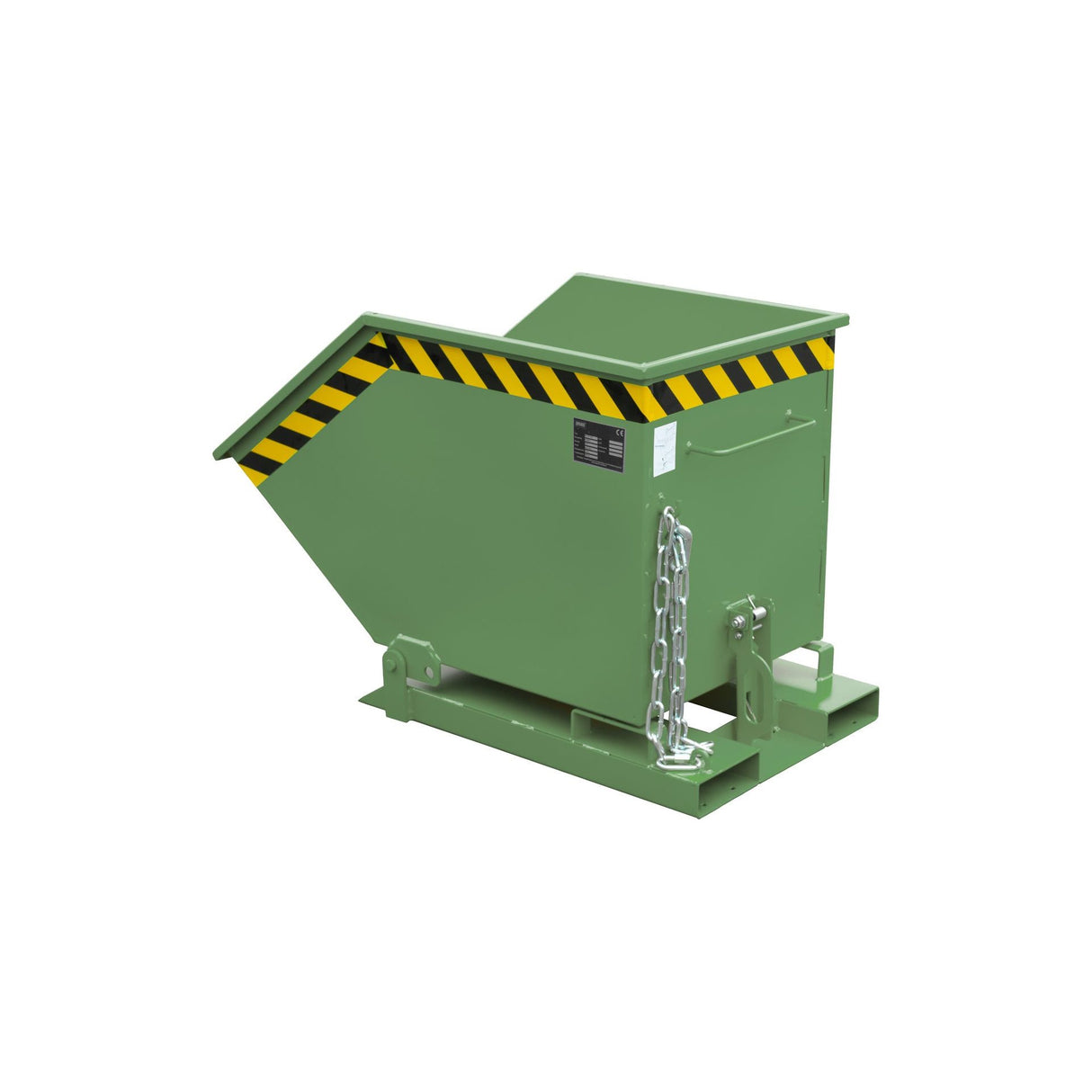 BAUER Südlohn Kippmulde Typ KK 250 RAL 6011 Resedagrün - Art.-Nr. 4541-01-0000-4