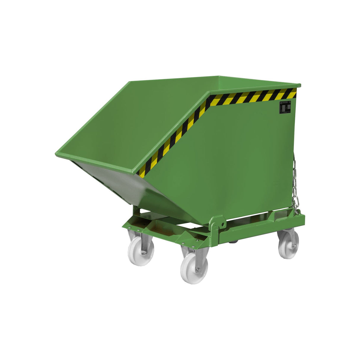 BAUER Südlohn Kippmulde Typ KK 400 RAL 6011 Resedagrün - Art.-Nr. 4541-02-0000-4