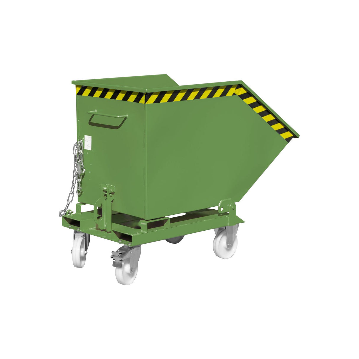 BAUER Südlohn Kippmulde Typ KK 400 RAL 6011 Resedagrün - Art.-Nr. 4541-02-0000-4