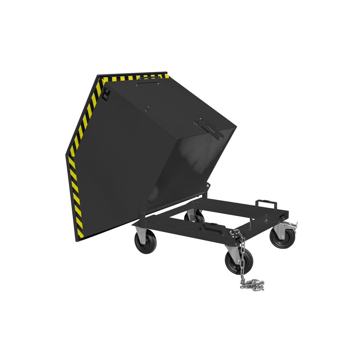 BAUER Südlohn Kippmulde Typ KK 800 RAL 7021 Schwarzgrau - Art.-Nr. 4541-04-0000-16