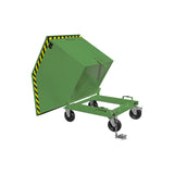 BAUER Südlohn Kippmulde Typ KK 800 RAL 6011 Resedagrün - Art.-Nr. 4541-04-0000-4