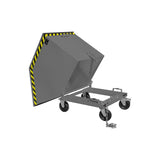 BAUER Südlohn Kippmulde Typ KK 800 RAL 7005 Mausgrau - Art.-Nr. 4541-04-0000-5