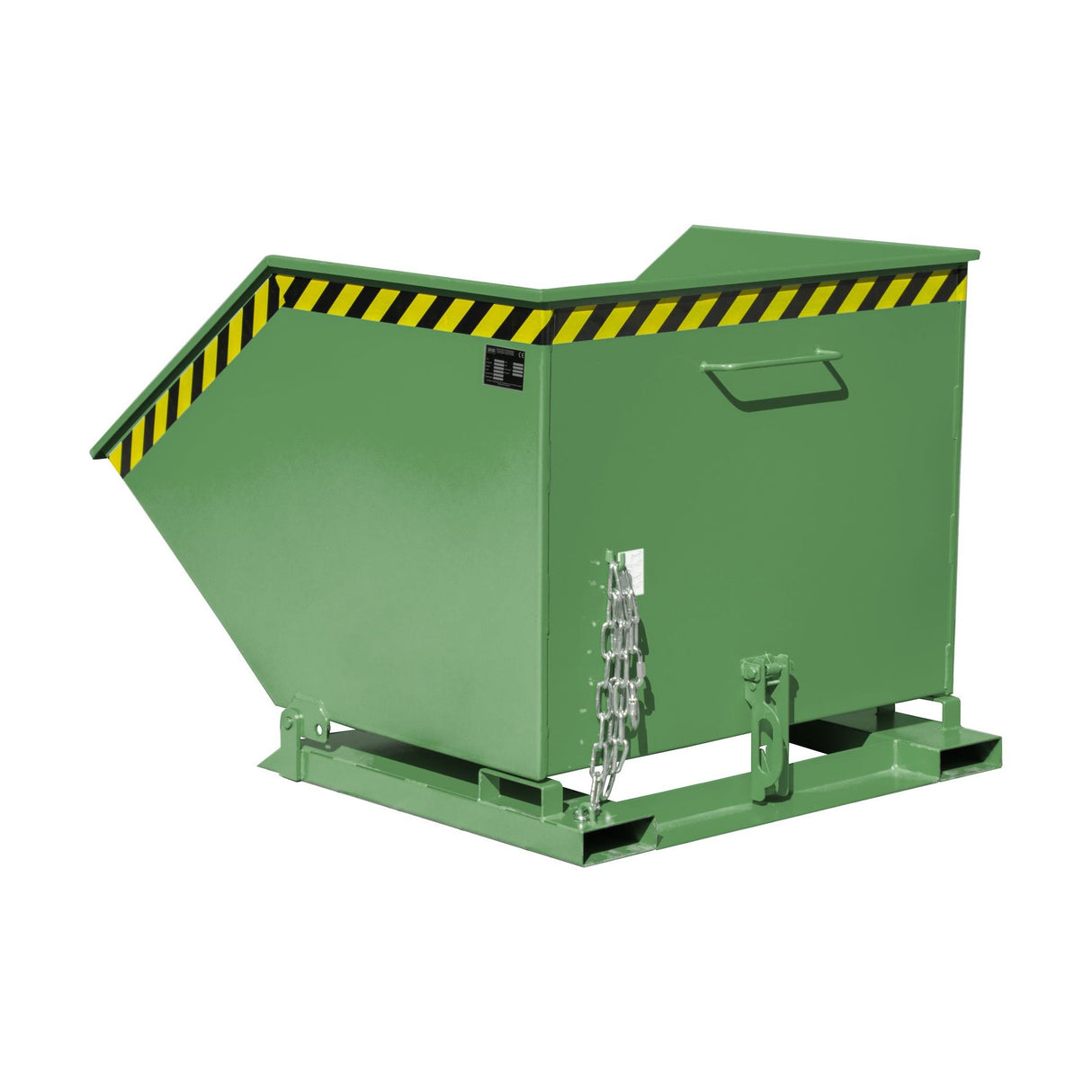 BAUER Südlohn Kippmulde Typ KK 1000 RAL 6011 Resedagrün - Art.-Nr. 4541-05-0000-4