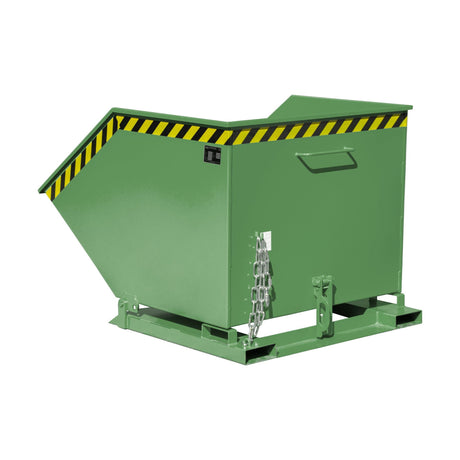 BAUER Südlohn Kippmulde Typ KK 1000 RAL 6011 Resedagrün - Art.-Nr. 4541-05-0000-4