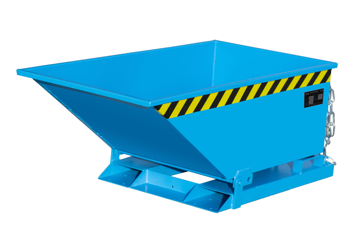 BAUER Südlohn Kippmulde Typ KN 250 RAL 5012 Lichtblau - Art.-Nr. 4541-06-0000-3