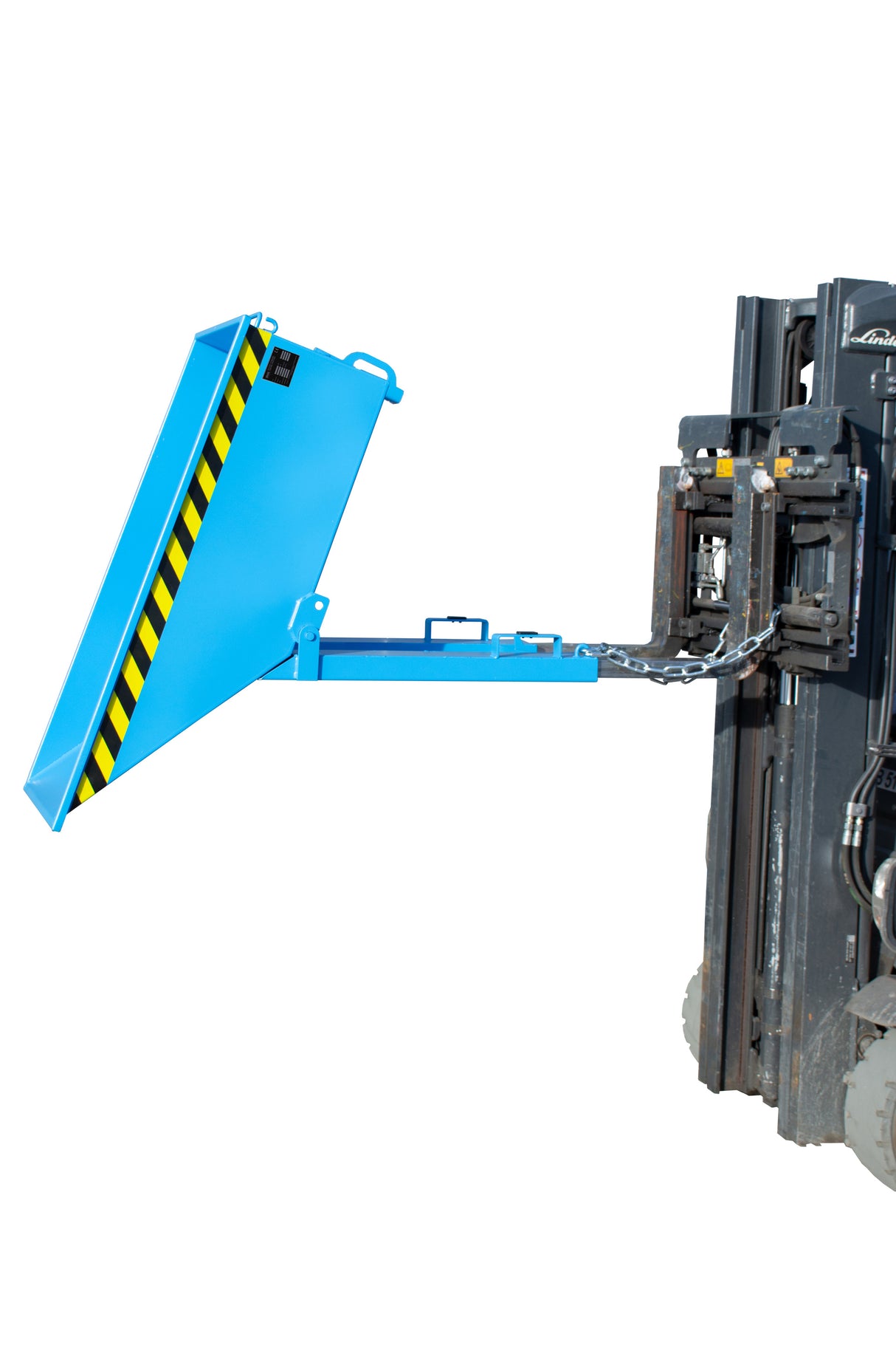 BAUER Südlohn Kippmulde Typ KN 250 RAL 5012 Lichtblau - Art.-Nr. 4541-06-0000-3