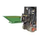 BAUER Südlohn Kippmulde Typ KN 250 RAL 6011 Resedagrün - Art.-Nr. 4541-06-0000-4