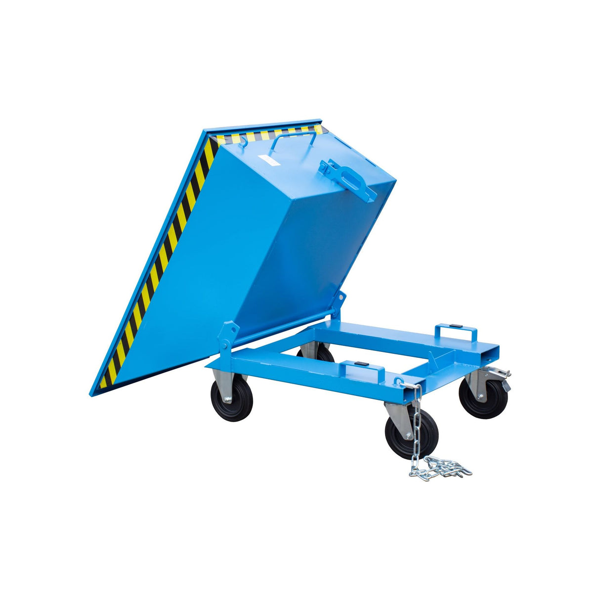 BAUER Südlohn Kippmulde Typ KN 400 RAL 5012 Lichtblau - Art.-Nr. 4541-07-0000-3